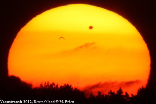 Venustransit 2012, Deutschland  M. Prien